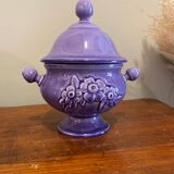 Pot, purple candy box