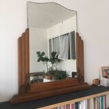 Large art deco mirror 90x92cm