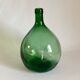 Bonbonne Dame Jeanne 5L verre vert vintage