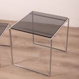 Tables basses vintage Marcel T Tris par Kazuhide Takahama pour Cassina, ensemble de 2