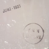 Art deco mirror USA 1933 - 55x75cm