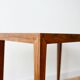 Table en palissandre minimaliste, Danemark années 1960-70