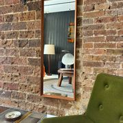 Scandinavian mirror from the 1960s by Aarhus Glasimport and Glassliberi.