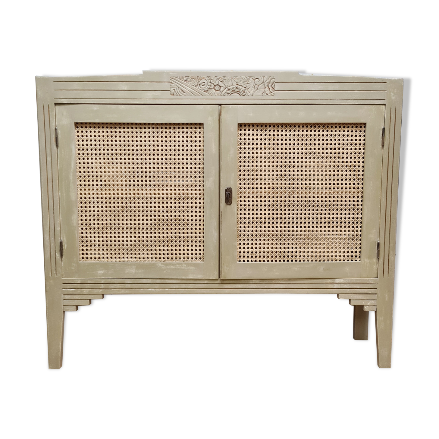 Buffet art déco de 1932 relooké et patiné