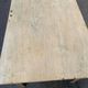 Renovated farmhouse table in raw solid wood with 2 drawers, 1920, 140x80cm.