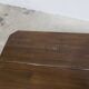 1960s Brutalist style rectangular coffee table with cut corners