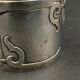 Solid silver towel ring punch minerva denise xxe