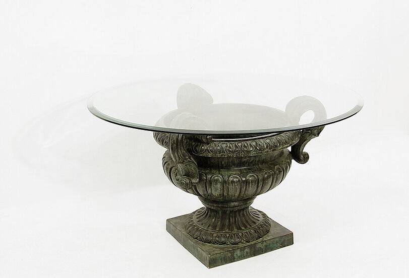 Medici Console/table in terracotta. Italy - 1970s