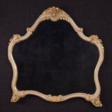 20th century lacquered and gilded Italian mirror