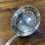 Ladle Christofle model pearl in silver metal