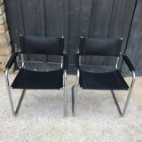 Pair of leather chairs