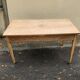 Sanded beechwood table from the 1940s
