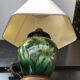 Drimmer green ceramics decor flowers