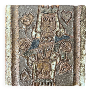 Plaque en céramique