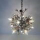 Atomic chandelier by Vereinigte Werkstätten München, 1950s, Germany