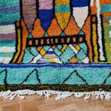 Tapis berbèrebohemian en laine fait main 250 X 150 CM