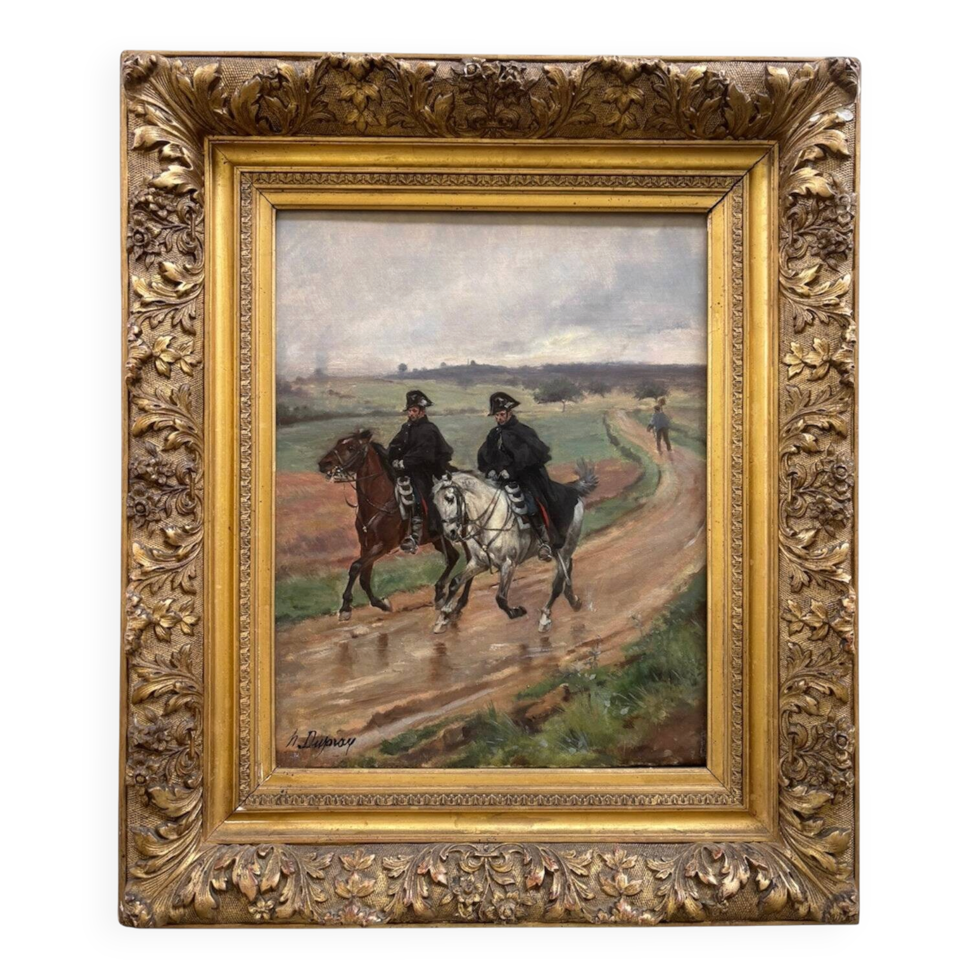 Henri-Louis Dupray, Gendarmes on patrol