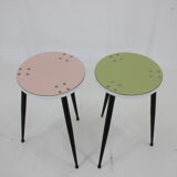 1960s pair of italian stools