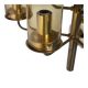Brass wall light with five lights by Hans-Agne Jakobsson