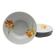 6 porcelain deep plates “chriss g. collection”