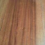 Walnut shutter table