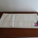 Openwork flat sheet Blue flower cotton mixed-race weft linen 325 x 220 new