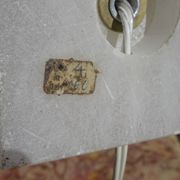 Lampe en albâtre