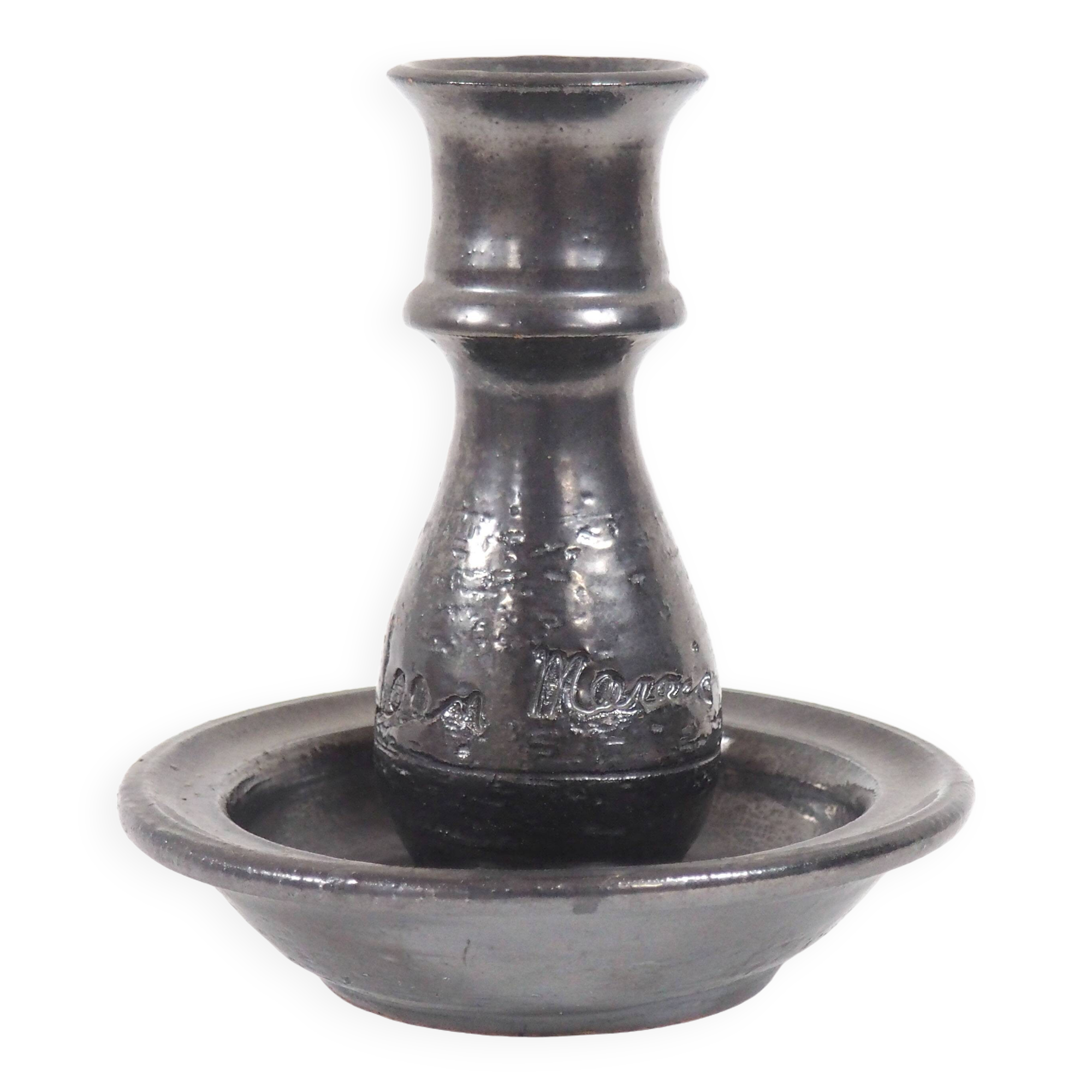 Candle holder signed Jean Marais