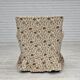 Fauteuil danois des années 1970, tissu jacquard, pieds en bois d'orme.
