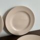 Set of 12 vintage plates Digoin Sarreguemines – Powder pink