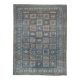 Vintage Turkish handmade rug 222x301 cm