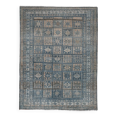 Vintage Turkish handmade rug 222x301 cm