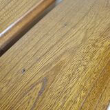 Solid wood bench "Gautier" vintage, 60s-70s