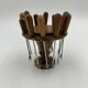 Porte mini fourchettes en bois