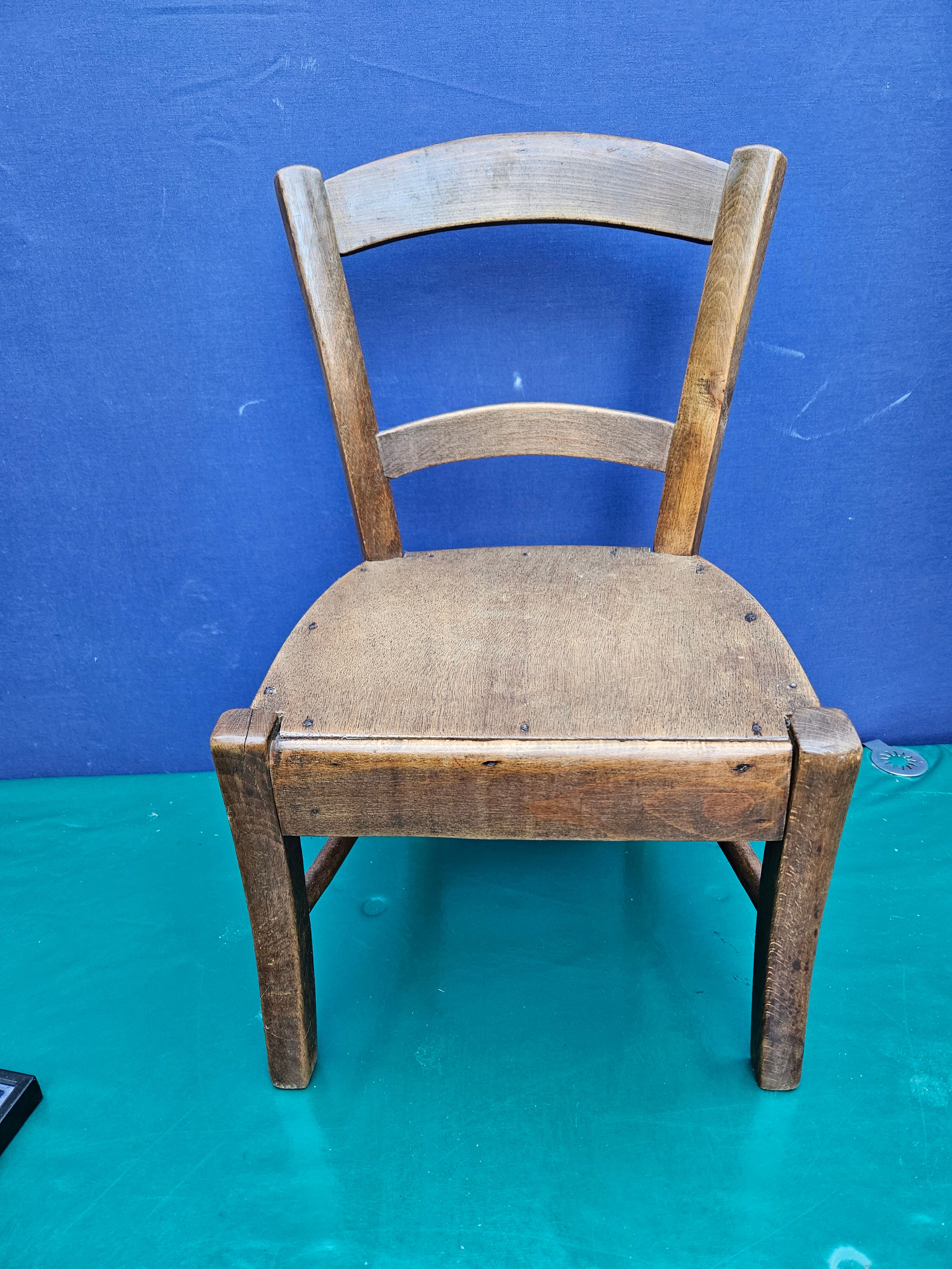 Children's wooden chair