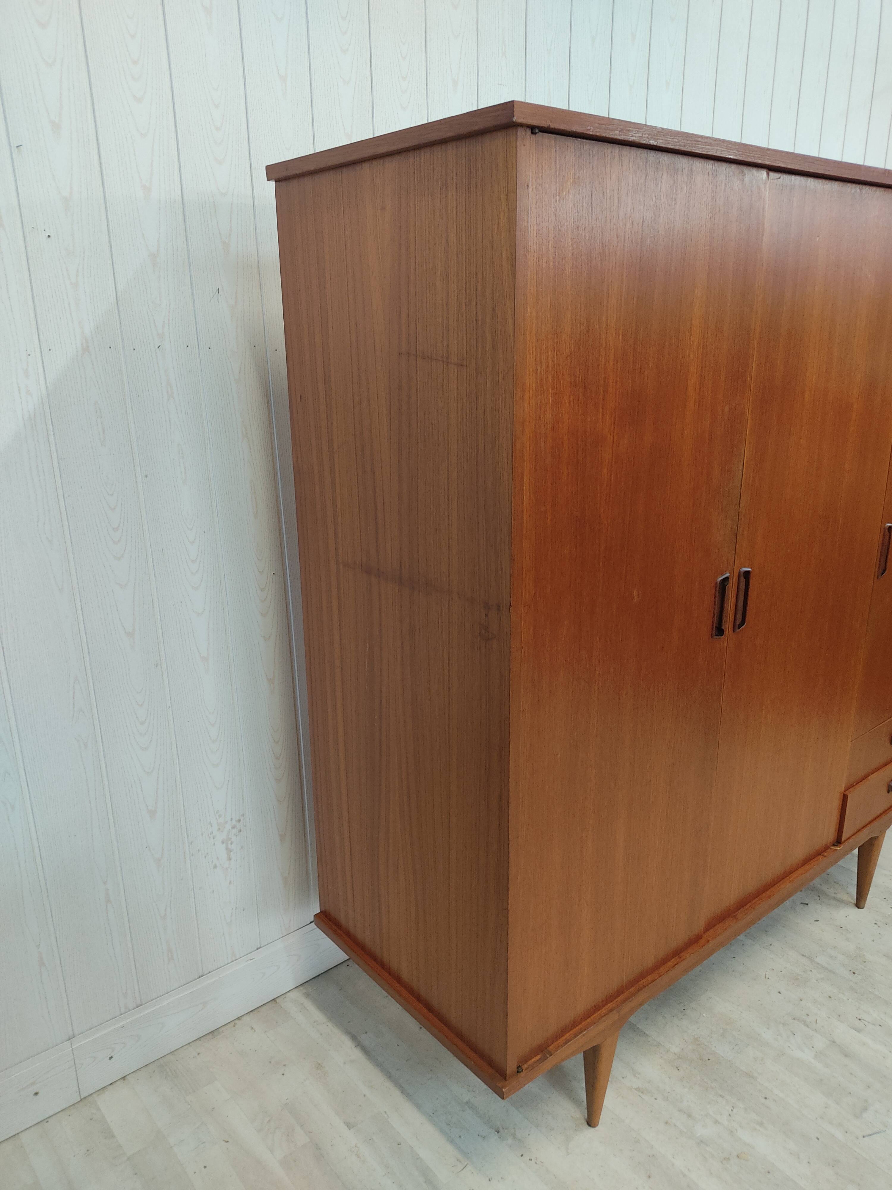 Scandinavian-style teak cabinet