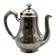 Antique teapot/coffee pot, silver-plated, Christofle house – A499