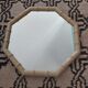 Octagonal mirror 70-80 years 62x62cm
