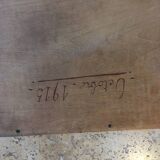 Carved wooden tray