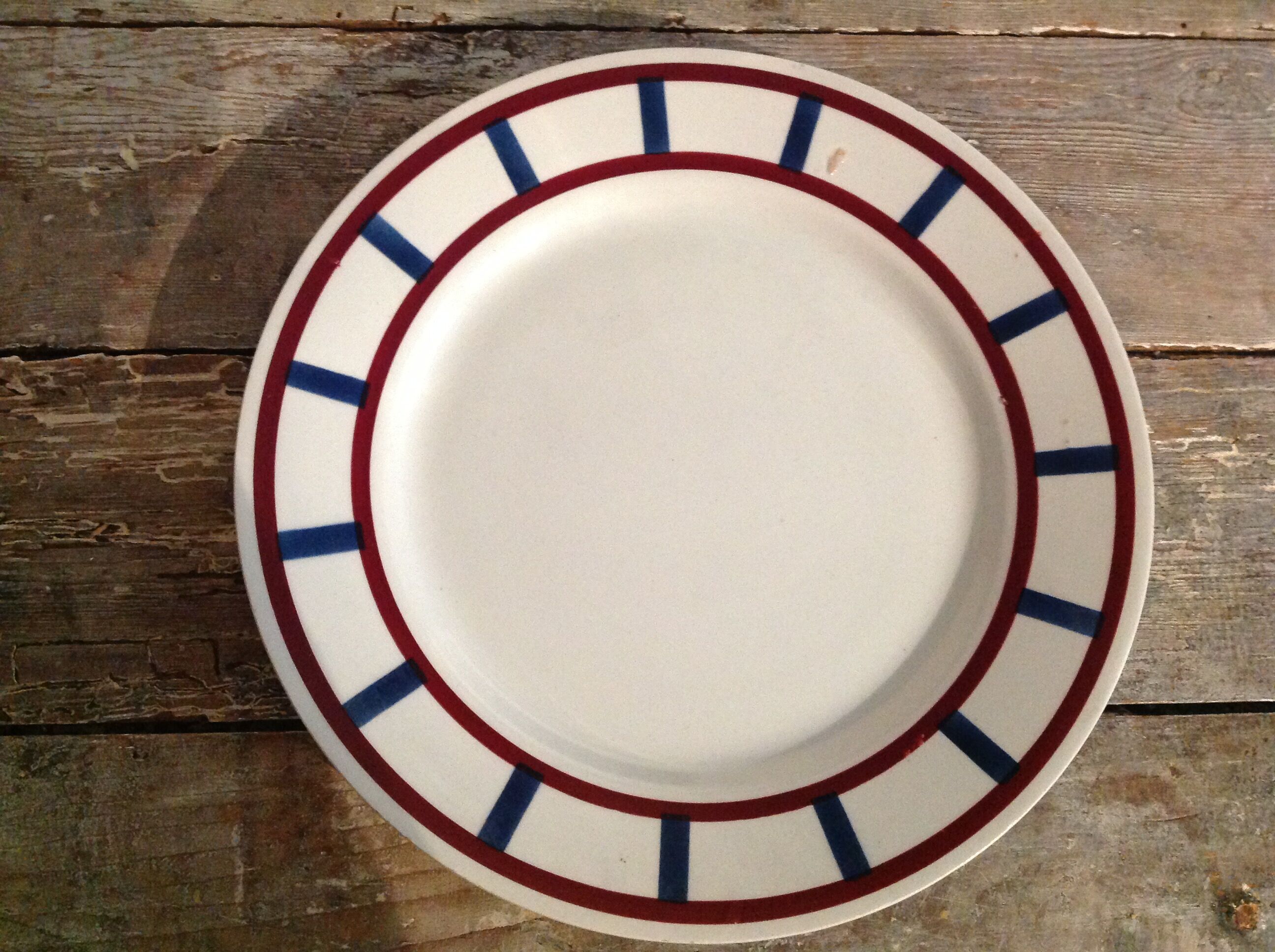 Series of 10 dessert plates