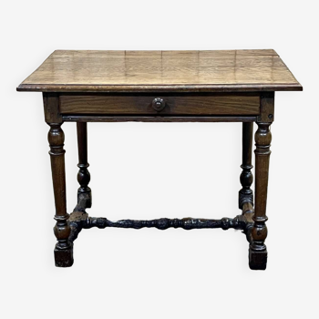 19th century oak side table