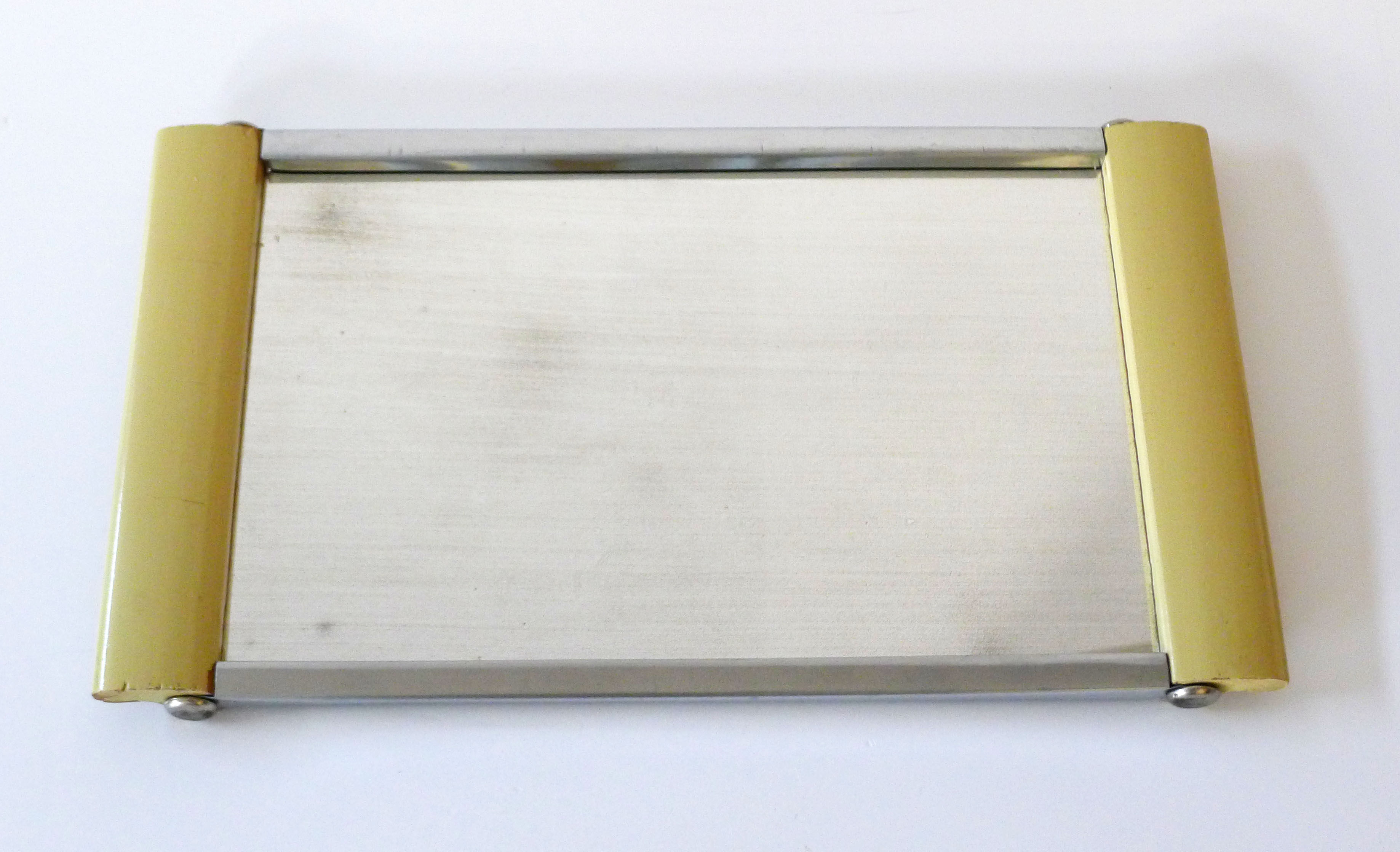 Modernist Art Deco Mirror Tray