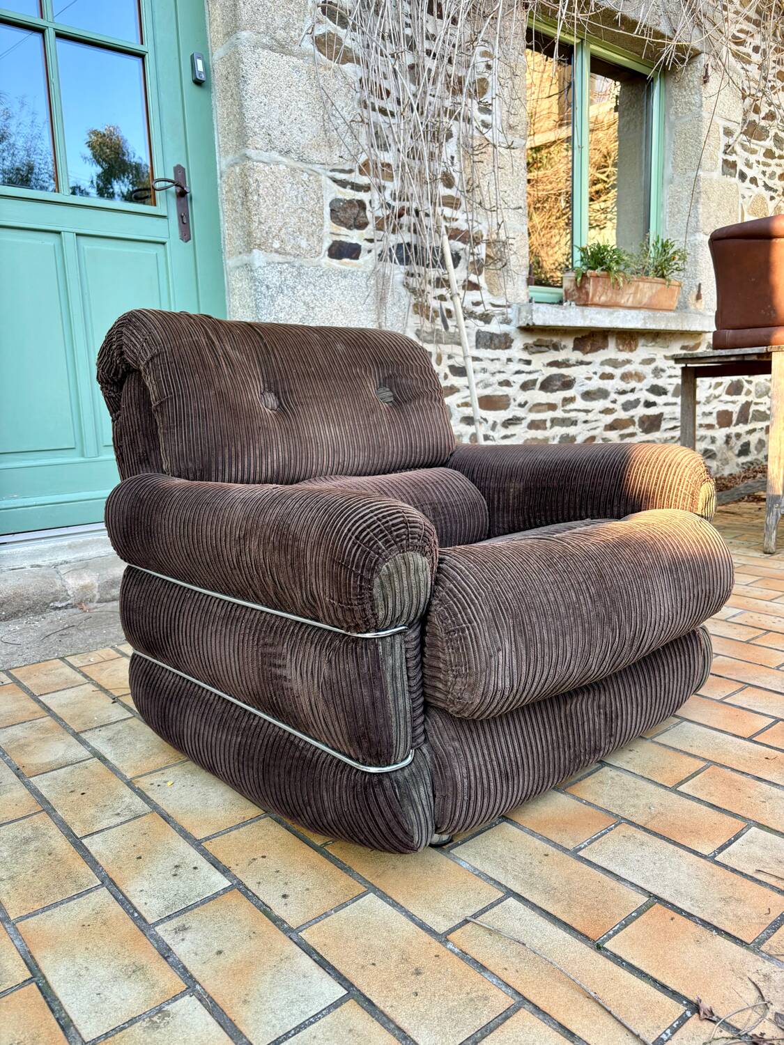 Vintage Space Age armchair