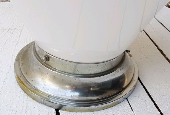 Ceiling light in opaline 50