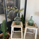 Old wooden painter's stools