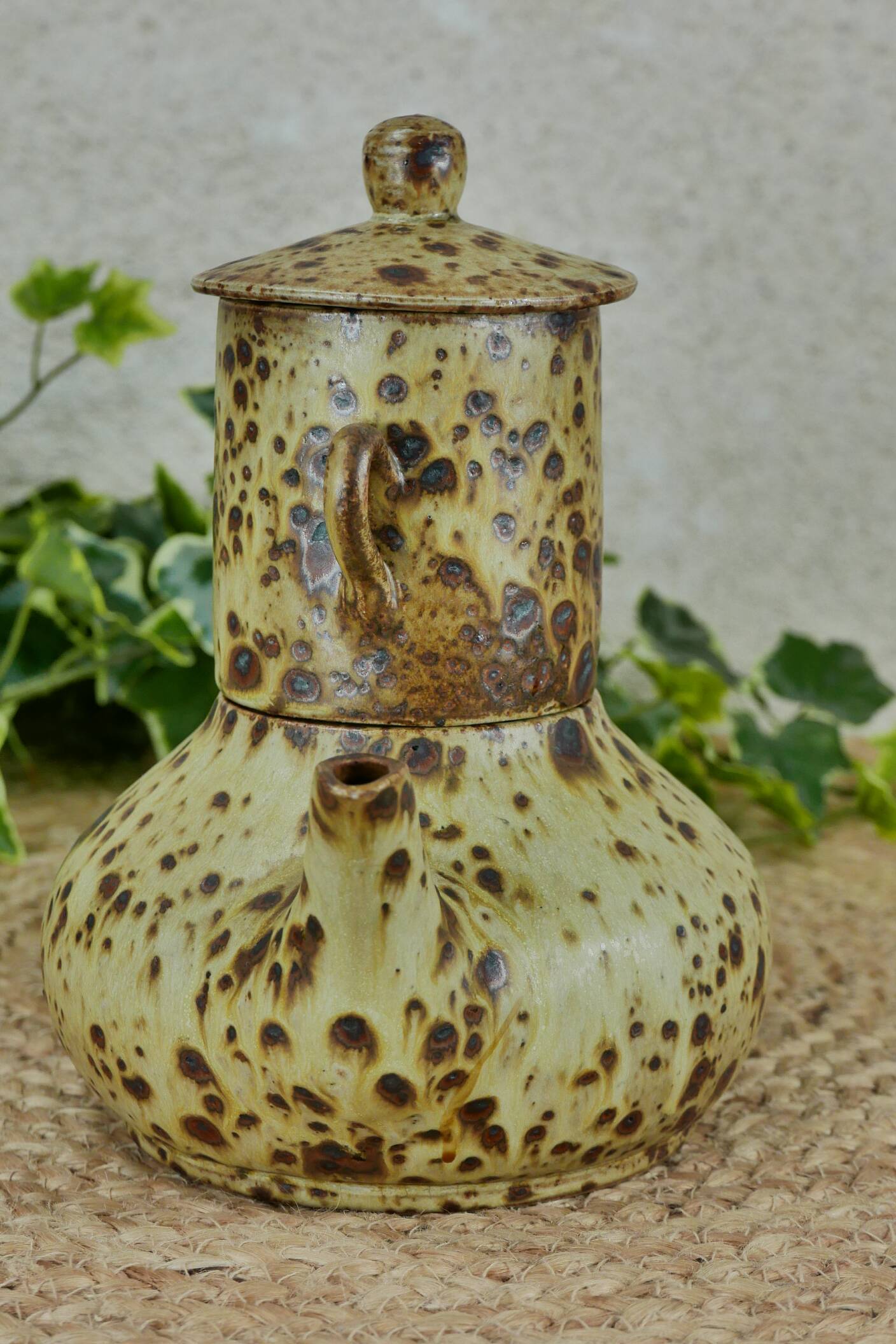 stoneware teapot from the 1960s