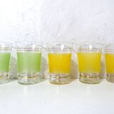 5 verres granités