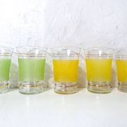 5 granita glasses