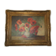 Still life 1950s Bouquet poppies in vase
