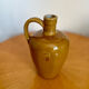 Vintage beige ceramic pitcher jug bottle